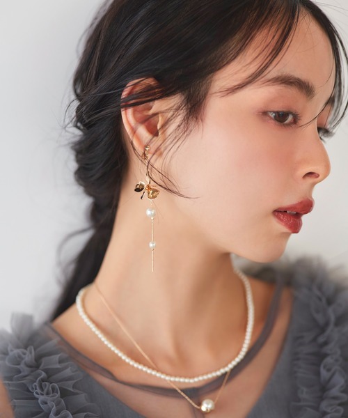 RUIRUE BOUTIQUE 【おまけ：パールイヤリング】 RUIRUE BOUTIQUE（ルイルエブティック） イヤリング レディース