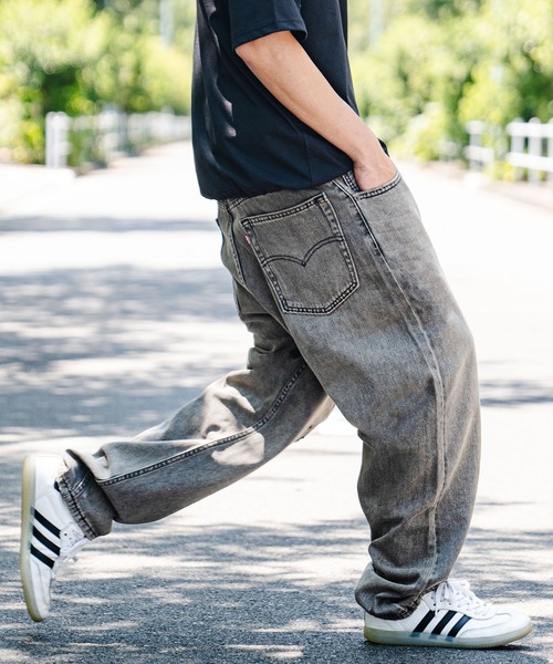Levi's 「Levi's」 ダメージ加工デニムパンツ 29inch ブラック系