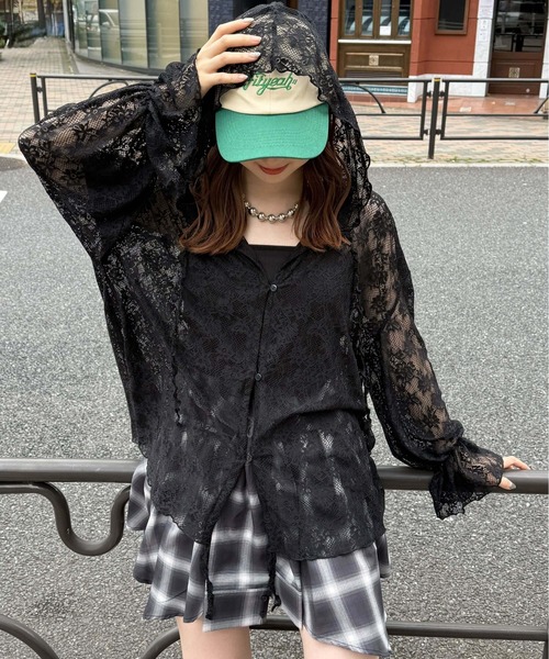 ❤️26秋新作 新品♡ SelfPortraitバーガンディレーストップ♡ L10 