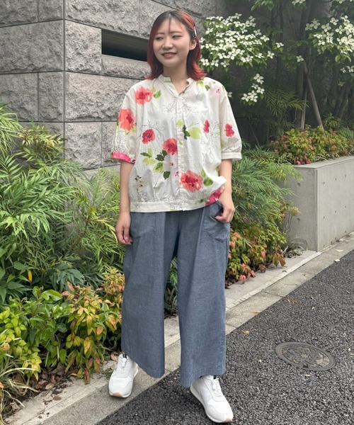 SUPER HAKKA（スーパーハッカ） ブラウス シャツ コットンローン