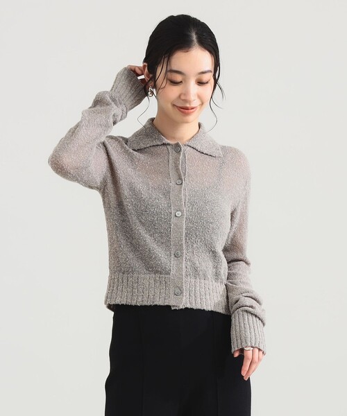 Demi-Luxe BEAMS ニット セーター AK+1 / ポロカラーショート