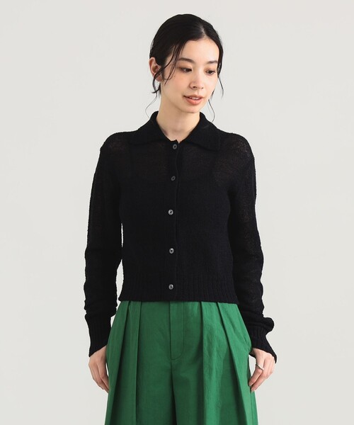 Demi-Luxe BEAMS カーディガン ノースリーブニット アンサンブル アンサンブルニット】爽やかな春夏カラーがほしい！｜ビームス