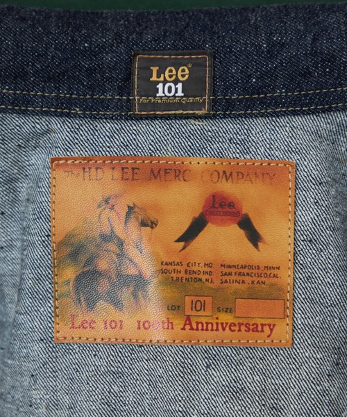 Lee デニムジャケット gジャン Lee/リー「予約」「101 100周年