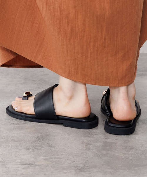 HIMIKO サンダル 「HIMIKO」「ZOZOTOWN限定」きらぷくサムリング