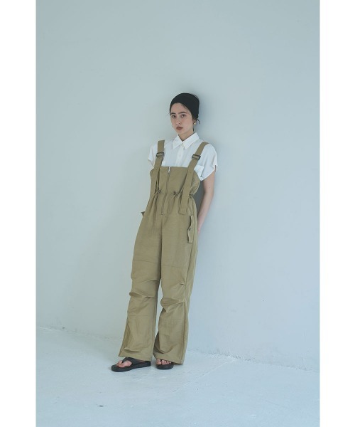 marjour（マージュール） サロペット オーバーオール NYLON ZIP