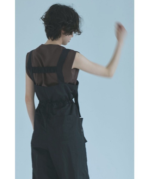 marjour（マージュール） サロペット オーバーオール NYLON ZIP
