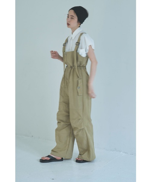 marjour（マージュール） サロペット オーバーオール NYLON ZIP