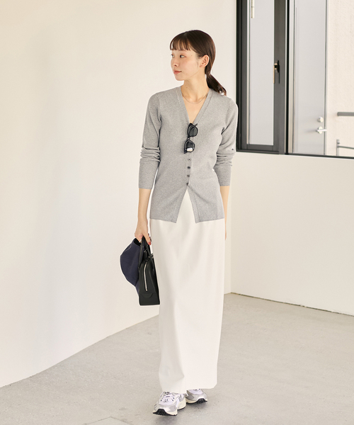 plage（プラージュ） ニットカーディガン FREE ブルー レディース