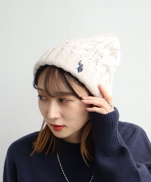U.S. POLO ASSN.（ユーエスポロアッスン） ニット帽 ニットキャップ