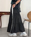 ロング スカート ティアードスカートの詳細画像1
