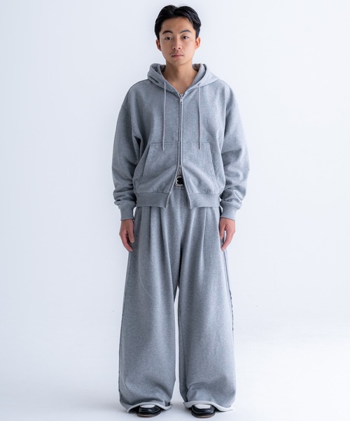 SINSS パーカー Heavy weight double zip hoodie / ヘビーウェイト