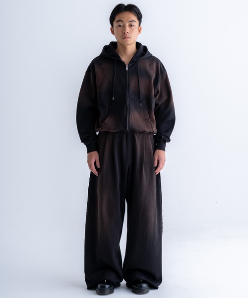 SINSS パーカー Heavy weight double zip hoodie / ヘビーウェイト