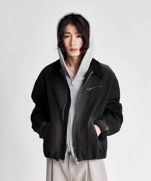 SINSS パーカー Heavy weight double zip hoodie / ヘビーウェイト