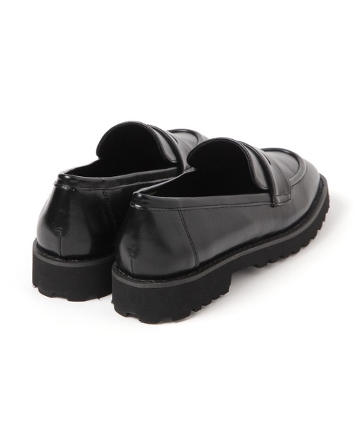 studio CLIP ローファー 軽量厚底ローファー レディース : ZOZOTOWN