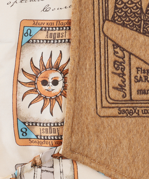 IENA【manipuri /マニプリ】プリントトートバッグ(レオパード