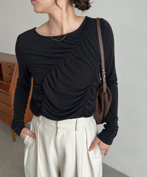 マルチWAYスリットロンT shio企画】マルチWAYスリットロンT shio企画