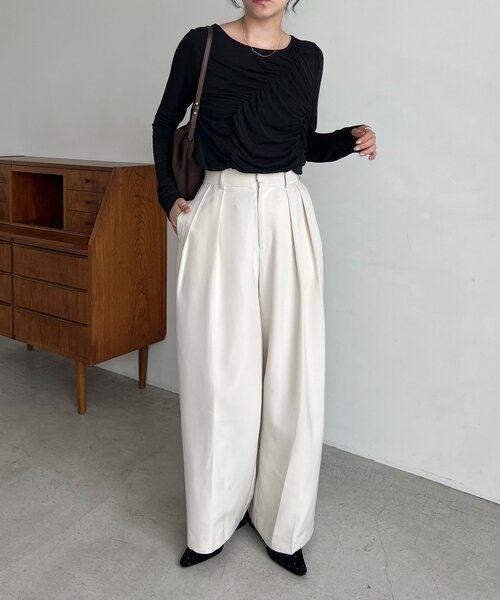 CAPRICIEUX LE'MAGE（カプリシューレマージュ） tシャツ シャーリング