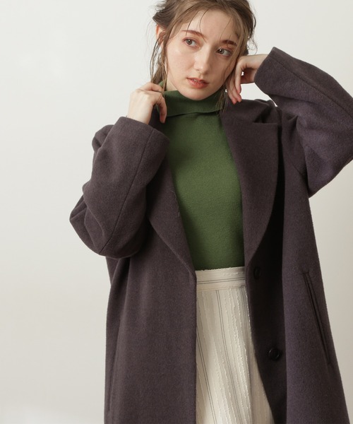 「N.（N. Natural Beauty Basic）」 チェスターコート SMALL レンガ レディース_画像8