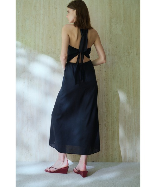 Estella.K ワンピース Agrigento Dress ホルターリングロングドレス