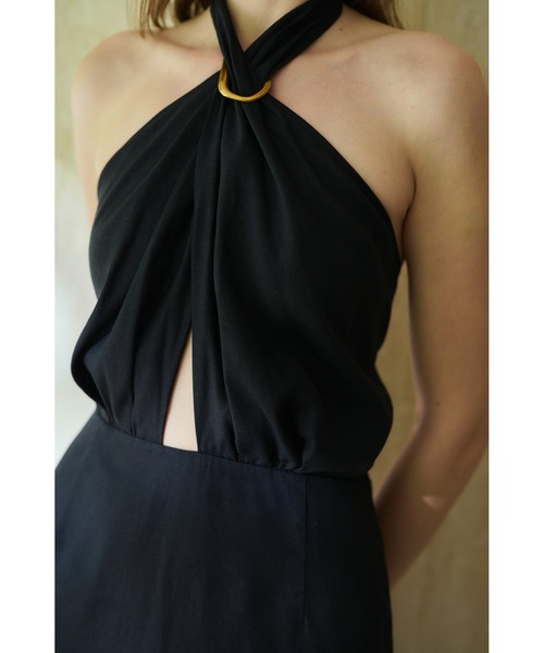 Estella.k ホルターリングロングドレス ワンピース Estella.K ワンピース Agrigento Dress ホルターリングロング