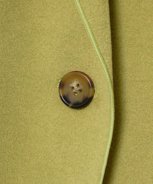 「ReNorm」 チェスターコート フリー アイボリー レディース_画像8