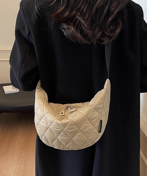 ショルダーバッグ バッグ キルティング風ショルダーバッグ レディース