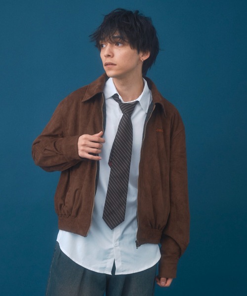 【美品】rough&swell FINS B.D. Blousonブルゾン L カジュアルゴルフドットコムby PALM SPRINGSにrough&swell［ラフアンド