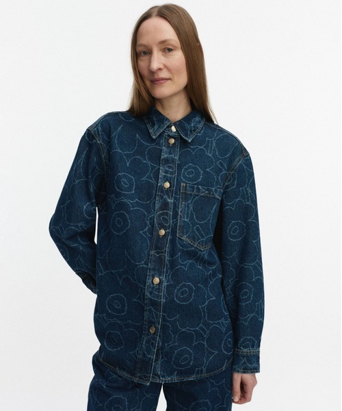 marimekko ブラウス シャツ 「日本・フィンランド限定」「ノベルティ付