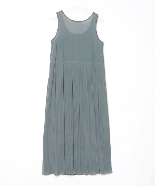 「BLACK BY MOUSSY」 ノースリーブワンピース FREE グリーン レディース_画像2