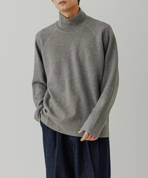 アダムエロペ  ニット モヘアミックス オーバーサイズ Vネックプルオーバー / ユニセックス