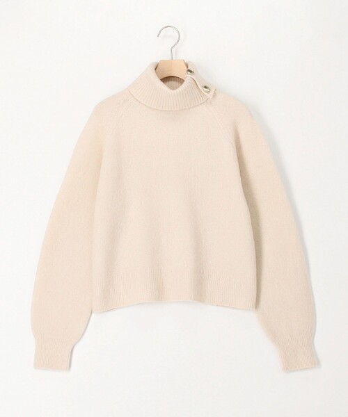 MICO COULIER（ミコクリエ） ニット セーター ヤク混ボタン付き