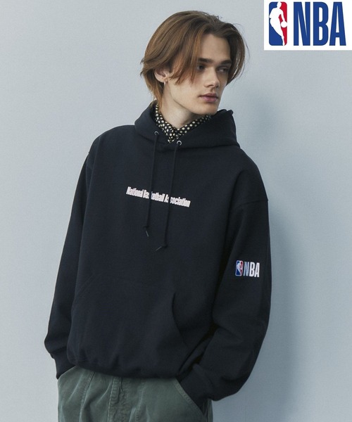 NBA パーカー　プルオーバー NBA 「NBA」 プルオーバーパーカー M グレー メンズ : ZOZOTOWN Yahoo