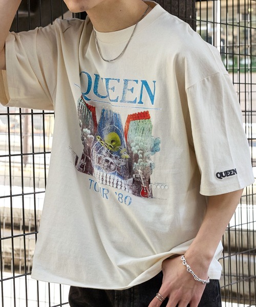 「MONO-MART」 「retock's」半袖Tシャツ M オフホワイト メンズ_画像9