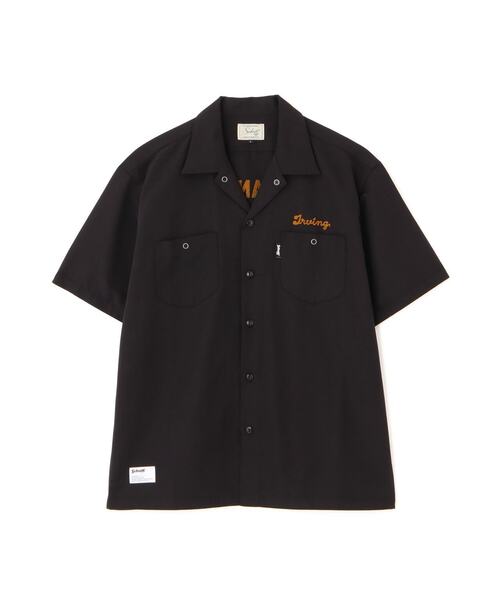 Schott N.Y.C（ショット） 「schott」 半袖シャツ M ベージュ メンズ