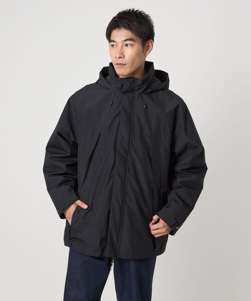 【23区L】スリーウェイで着られるブラックダウンジャケット phenix（プラスフェニックス） ダウンジャケット ダウン 「別注」「+