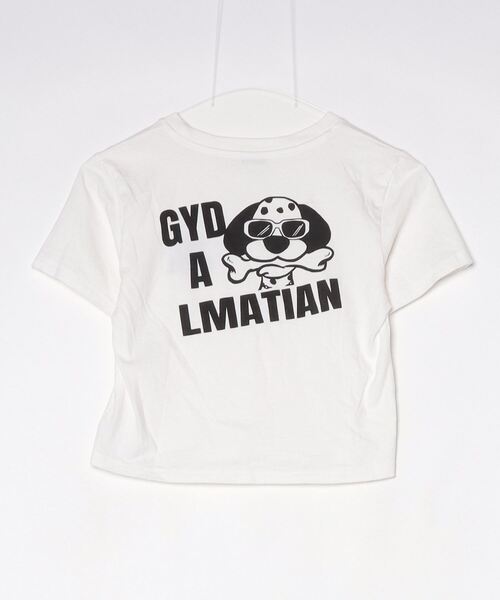 「GYDA」 半袖Tシャツ FREE オフホワイト レディース_画像2