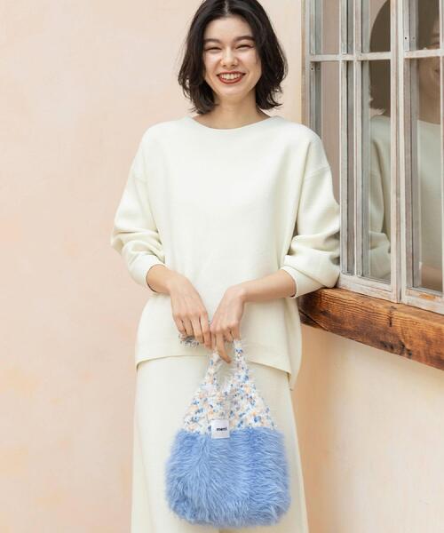 OPAQUE.CLIP（オペークドットクリップ） トートバッグ フェザーヤーン