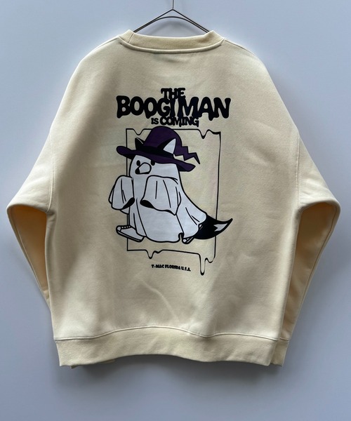 T-MAC OUTING トレーナー スウェット T-MAC おばけキツネプリント