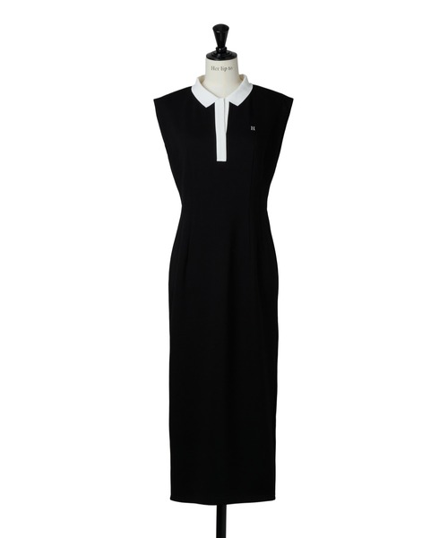 Her lip to ノースリーブワンピース M ブラック レディース : ZOZOTOWN