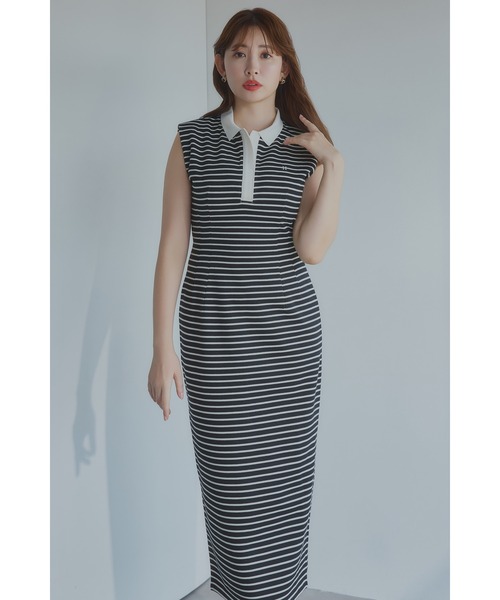 Her lip to ノースリーブワンピース M ブラック レディース : ZOZOTOWN