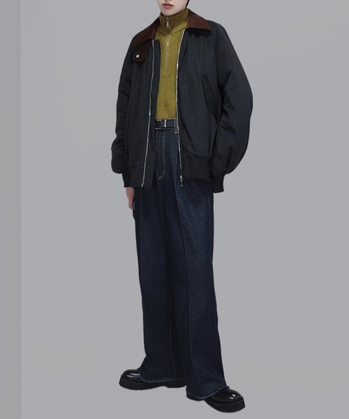 「Loose/ルース」 ブルゾン M ダークグレー メンズ_画像7