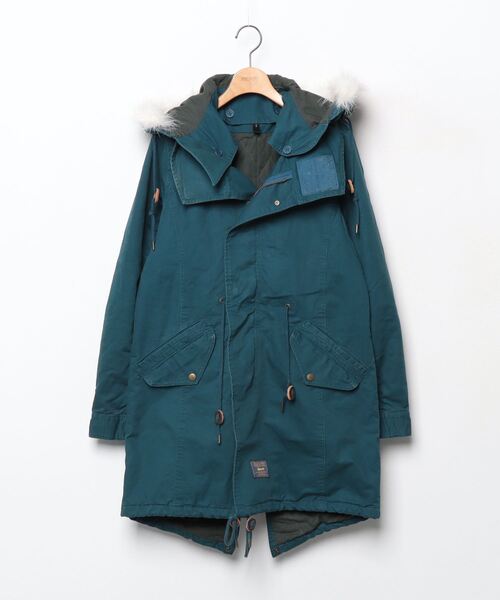 glamb（グラム） モッズコート 2 ブルー メンズ : ZOZOTOWN Yahoo!店