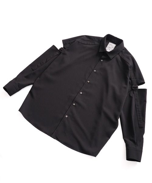 SHAREEF（シャリーフ） 長袖シャツ 2 ブラウン メンズ : ZOZOTOWN