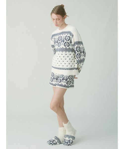 SNIDEL HOME パジャマ ルームウェア 「WEB限定」ノルディックプル