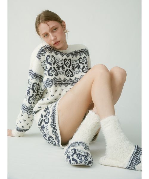 SNIDEL HOME パジャマ ルームウェア 「WEB限定」ノルディックプル