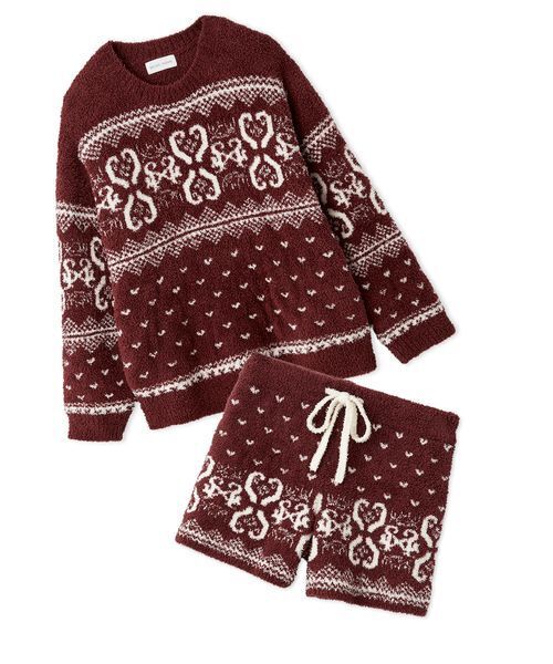 美品　スナイデルホーム　ノルディック　ルームウェア　2点セット　セットアップ SNIDEL HOME パジャマ ルームウェア 「WEB限定」ノルディックプル