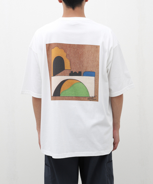 「m's braque」 半袖Tシャツ LARGE ホワイト メンズ_画像3