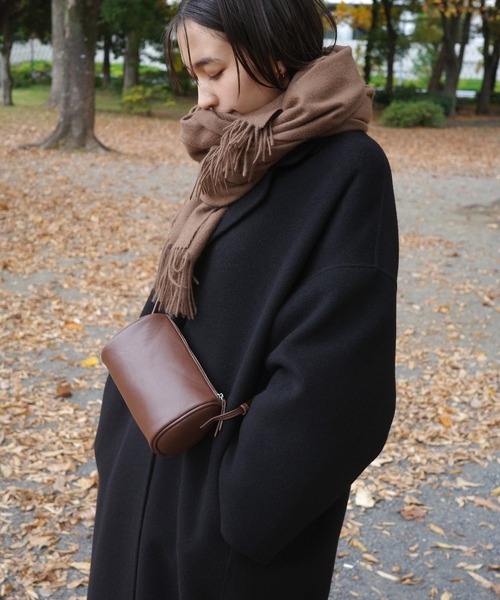 evernavy ショルダーバッグ バッグ フェイクレザーミニショルダー