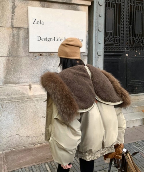 ダウンコート ダウンジャケット トグルボタン レディース : ZOZOTOWN