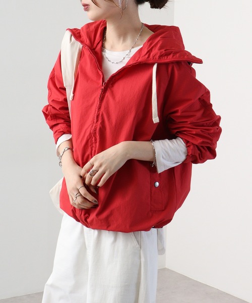 「FUNALIVE」 「KONGOW」ナイロンブルゾン M ブラック メンズ_画像9